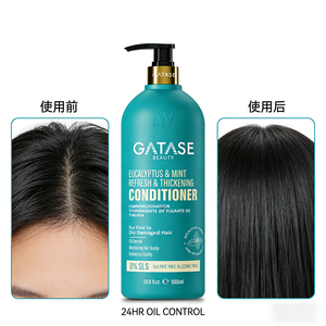 Fórmula Refrescante y Aclarante con Aceite de Árbol de Té Orgánico y Aminoácidos <span class=keywords><strong>para</strong></span> Cuero Cabelludo Graso - Fortalece las Raíces, Aumenta <span class=keywords><strong>el</strong></span> Volumen Naturalmente, 2 en 1 - Product Image 3
