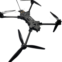 Dron FPV Plegable de Carga Pesada de 3 kg, 15 Pulgadas, Largo Alcance, Antiinterferencias, VTX VRX