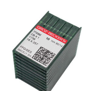 <span class=keywords><strong>Aguja</strong></span> GROZ-BECKET DB*1 de Importación Alemana <span class=keywords><strong>para</strong></span> Máquina de Coser Industrial de Cama <span class=keywords><strong>Plana</strong></span>, <span class=keywords><strong>Aguja</strong></span> DBX1 SES - Product Image 1