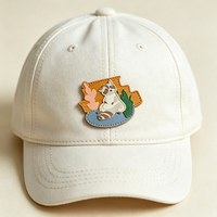 Étiquettes personnalisées en cuir PU avec motifs animaux de dessin animé, imprimées UV, écologiques, pour sacs, chapeaux, accessoires de vêtements à coudre, vente en gros OEM