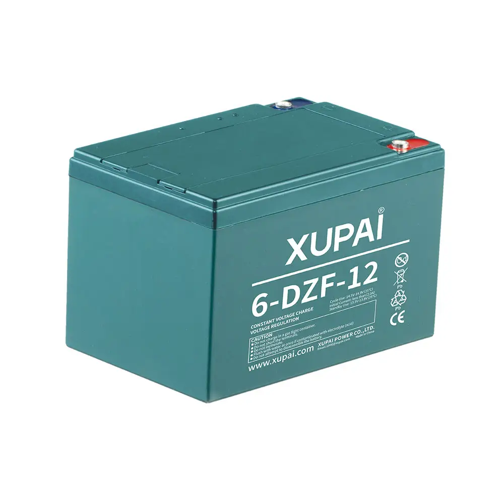 XUPAI 6-DZM-12 12V 2hr lawn mower battery 84volt Manufacturer