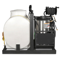 Nouvelle nettoyeuse haute pression industrielle à essence pour eau chaude, 650L/1000L, personnalisable, robuste, avec pompe à vilebrequin, 4000 psi, pour lavage de voitures