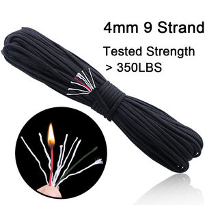 550 ad alta resistenza Paracord al di <span class=keywords><strong>fuori</strong></span> di sopravvivenza ingranaggio campeggio tenda corda per situazione di emergenza - Product Image 3