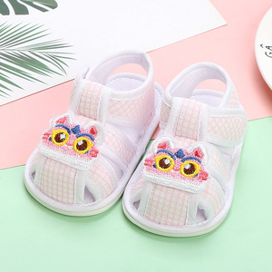 0-1 anno scarpe da bambino sandali estivi suola in gomma morbida scarpe da bambino 3-6-12 mesi scarpe da <span class=keywords><strong>neonato</strong></span> maschili e femminili - Product Image 2