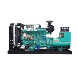 Hot sale low price 100kw 125kva open type diesel brushless generator for poland