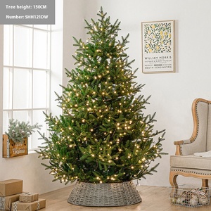 Cây thông Noel lớn sang trọng bán chạy với đèn LED, thân thiện với môi trường, chất liệu nhân tạo mã hó<span class=keywords><strong>a</strong></span>, dùng trang trí Giáng sinh cho nhà cử<span class=keywords><strong>a</strong></span> - Product Image 6