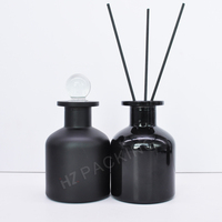 Bouteille de diffuseur recharge maison 50 ml 100ml 150ml 250ml vide verre parfum arôme roseau diffuseur bouteille luxe