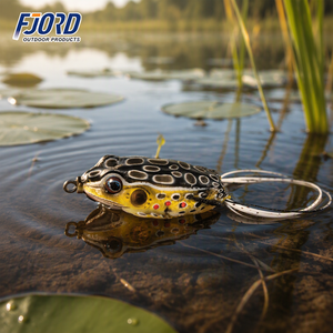 FIORDO di Fabbrica di Alta Qualità Direttamente All'ingrosso Handmade di Plastica Richiamo Morbido Rana Esche Da Pesca - Product Image 3
