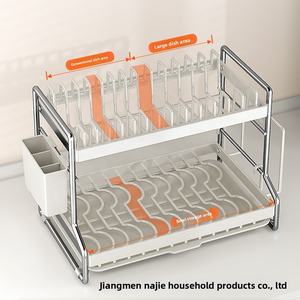 Support de rangement ménager en acier au carbone <span class=keywords><strong>pour</strong></span> vaisselle et bols Support de rangement <span class=keywords><strong>pour</strong></span> baguettes et couteaux Support de rangement <span class=keywords><strong>pour</strong></span> ustensiles de <span class=keywords><strong>cuisine</strong></span> Égouttoir <span class=keywords><strong>pour</strong></span> ustensiles de <span class=keywords><strong>cuisine</strong></span> - Product Image 4