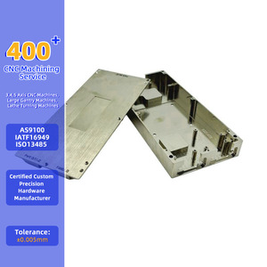 Caja de Aluminio Mecanizada por CNC Personalizada |   <span class=keywords><strong>Carcasa</strong></span> Electrónica de Precisión / Caja de Protección RF - Product Image 1