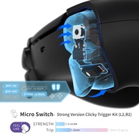 Kit de déclencheurs à ressorts ultra-rapides V2 pour boutons d'épaule PS5 avec micro-interrupteur de clic de souris et câble FPC personnalisé