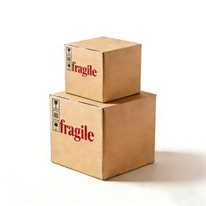 Cajas de Cartón Corrugado de Doble Pared Resistentes para Envío, Cajas de Cartón para Mudanza al por Mayor, Cajas de Embalaje de Cartón Corrugado para Envío - Product Image 4