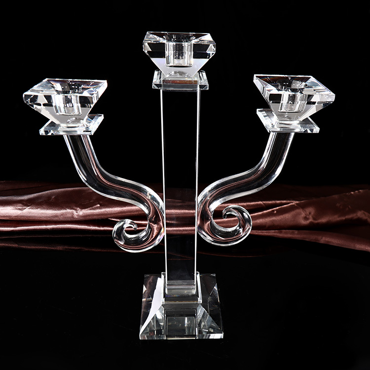 MH-1661 3 хрустальные украшения, подсвечник для свадьбы