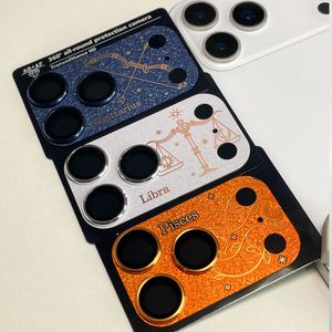 Pellicola Protettiva per Obiettivo Fotocamera Zodiac Patterns in Vetro Temperato 9H per iPhone 17 Pro Max 17 Air - Product Image 2