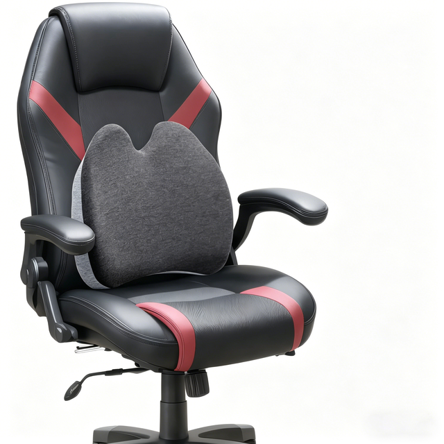 New Design Memory Foam Lumbar Back Support Cushion for Car Seat Office Chair Ergonomic Back Pain Relief Comfortable Cover