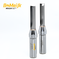 BoMeiJK TCT 2 Flute Straight Cutter, Mata Bor Router untuk Pembuatan Furnitur & Kabinet