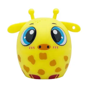 Wireless BT Portable Speaker Logo Tws Mini Cute Customized Cartoon Animal Portable USB Music Stereo Outdoor Battery Plastic Pig