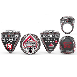 カスタムメイドのロゴ、選手名入り、チャンピオンシップリング、バスケットボール、フットボール、野球、ボクシング、リーグチャンピオンシップリング - Product Image 4