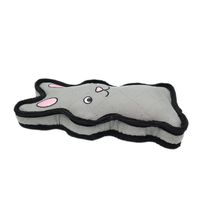 Jouet couineur pour lapin en tissu Oxford résistant pour animaux de compagnie, jouet indestructible pour chien, jouet durable avec couineur, coutures doubles