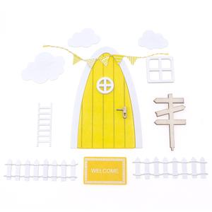 Set <span class=keywords><strong>de</strong></span> Decoración Navideña para <span class=keywords><strong>Casa</strong></span> <span class=keywords><strong>de</strong></span> <span class=keywords><strong>Muñecas</strong></span> 1/12, Modelo <span class=keywords><strong>de</strong></span> Puerta <span class=keywords><strong>de</strong></span> Madera en Miniatura, Puerta <span class=keywords><strong>de</strong></span> Cuento <span class=keywords><strong>de</strong></span> Hadas con Duende - Product Image 2