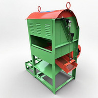 Petite machine à moteur diesel entièrement automatique pour usage domestique récolte d'arachides agricoles composant moteur de base de décortiqueur de cueilleur d'arachides