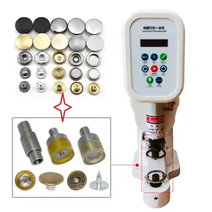 QS-818D Servo motor all in one snap button attaching fastener machine eyelet machine sewing machine head only