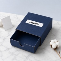 Boîte d'emballage rigide biodégradable personnalisée, fabriquée à la main, imprimée UV, écologique, pour bijoux et cadeaux
