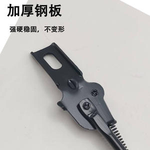 ขาตั้งจักรยานอเนกประสงค์แบบติดตั้งด้านข้าง ขนาด 16 นิ้ว สีดำ ทำจากเหล็ก ปรับระดับได้ ใช้สำหรับจอดจักรยาน - Product Image 3