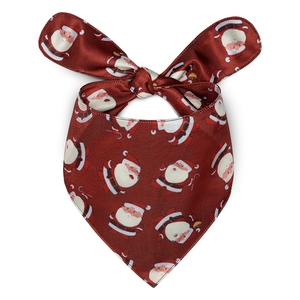 Écharpe de luxe en coton pour animaux de compagnie <span class=keywords><strong>Bandana</strong></span> de <span class=keywords><strong>chien</strong></span> imprimé de Noël pour chiot et chat accessoires d'été avec logo personnalisé - Product Image 4