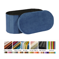 Bailey Factory Chaise de rangement personnalisée Meubles de rangement pliants pouf pouf chaise de rangement avec pouf avec pouf