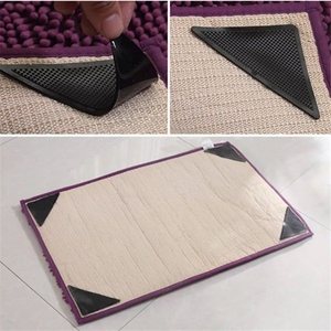 Clip de fixation en silicone pour tapis, antidérapant, pour coins, imperméable, anti-roulement, pour la maison, la salle de bain et le salon - Product Image 6