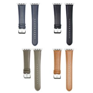 Bracelet de montre intelligent en cuir souple vintage de luxe, style sport, avec boucle magnétique, pour montre 11 10 9 8, femmes, 46 mm - Product Image 6