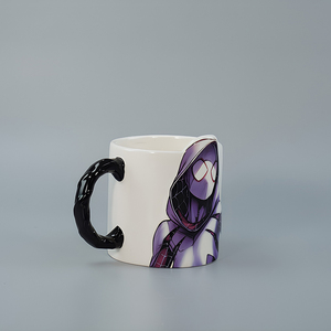 <span class=keywords><strong>Taza</strong></span> de Cerámica Personalizada con Relieve 3D y Asa con Forma - <span class=keywords><strong>Taza</strong></span> de Café de Dolomita con Personaje de Anime OEM - Product Image 2