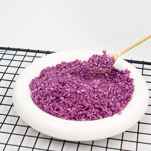 Pomme de terre violette lyophilisée en gros, prix direct usine, pomme de terre douce FD en cubes - Product Image 3