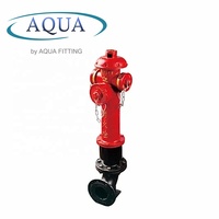 Hydrant d'incendie souterrain de haute qualité en fonte ductile et en laiton DN100