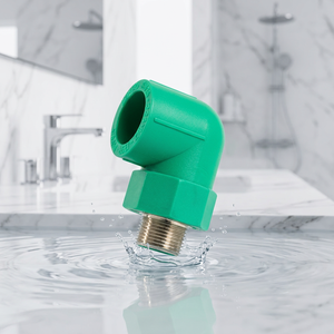 Conector de Codo para Tubería PPR Dekko con Rosca Macho G, Garantía de 50 Años, Duradero para Aplicaciones Industriales - Product Image 2