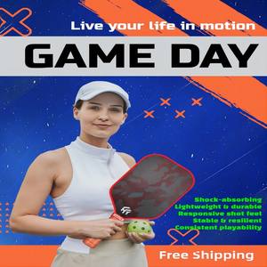 Raqueta Pickleball Padel Kevlar 16mm Núcleo Abejero PP amortiguador sensación de golpe sensible entrenamiento - Product Image 5