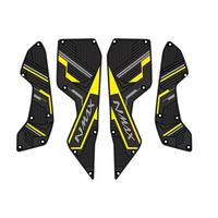 Pour Yamaha NMAX155 V3 V2 V1 2020-2025 – Tapis de sol antidérapant en caoutchouc premium, pré-percé CNC, fixation originale en silicone – Vente directe usine