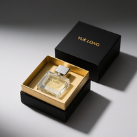 Emballage de parfum personnalisé Emballage de parfum de luxe 30ML 50ML 100ML Emballage de bouteille de parfum carré vide Boîte ciel et terre
