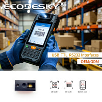 Module de scanner de codes-barres EMT2D03 1D 2D QR PDF417 avec interface USB TTL COM, format A4, haute résolution 640x480, meilleur prix