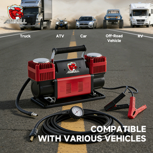 Ambull ยาง150psi รถ SUV 4x4สำหรับงานหนักยางออฟโรดแบบพกพา12V HMTA-NP40ปั๊มลม - Product Image 6
