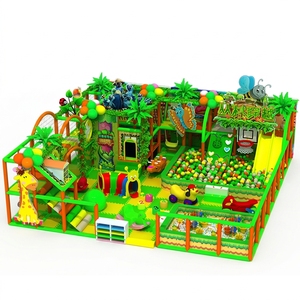 Materiales Ecológicos, Libres de Contaminación, Saludables y Seguros, Equipo de Parque de Diversiones Interior para Niños, Área de Juegos Interior - Product Image 4