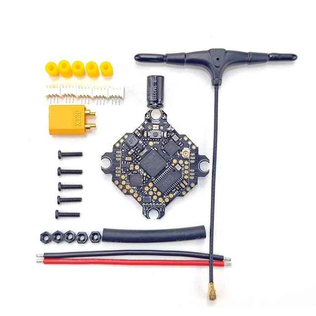 FPV ExpressLRS ELRS AIO F4 FC Bluejay 2.4G Flight Controller Whoop Betaflight 15A OSD BEC 1-3S 4In1 ESC
