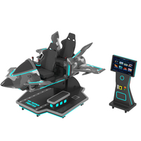 Máquina Arcade VR Super Fighter en Inglés, Máquina de Realidad Virtual con Monedas, Máquina VR de Pie