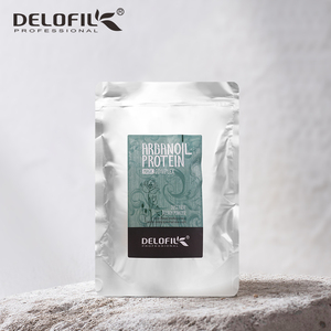 Professioneel salonpoeder voor haarbleking zonder stof, met arganolie en proteïne, minimaliseert schade aan de hoofdhuid, verlicht tot 7 niveaus voor highlights. - Product Image 1