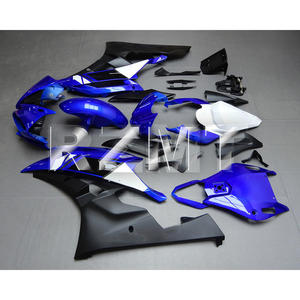 ชุดแฟริ่งรถมอเตอร์ไซค์ YAMAHA YZF R6 ปี 2006-2007 YZF-R6 YZF600  วัสดุ ABS ฉีดขึ้นรูป ชิ้นส่วนตัวถังแบบกำหนดเอง ชุดแฟริ่ง Y0607-108a - Product Image 4