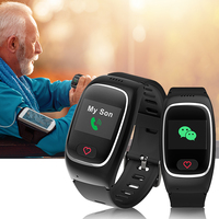 Montre connectée carrée VL16 Pro pour personnes âgées, alerte de chute, SOS d'urgence, anti-perte, positionnement LBS, traceur GPS, localisateur Wifi, Alzheimer, senior