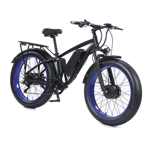 Motocicleta Eléctrica Híbrida de 48V 32Ah con Doble Batería, Llantas Gruesas de 20''*4.0'', Velocidad de 45-60km/h, Motor de 2000W, Estilo Motocicleta - Product Image 5