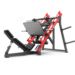 Machine de musculation professionnelle en acier pour la salle de sport, avec pédale inversée à 45 degrés, pour hack squat, levée de <span class=keywords><strong>fessiers</strong></span> et leg press - Product Image 1