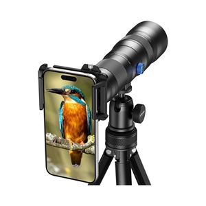 Kit d'objectif zoom 20X-60X pour smartphones, super téléobjectif HD pour prise de vue longue portée avec adaptateur de trépied - Product Image 1